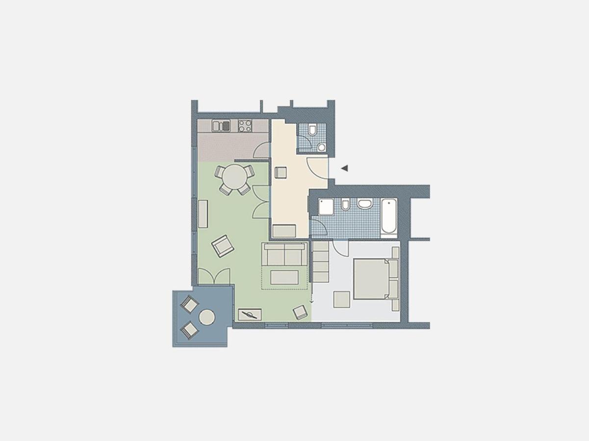 Kaiservillen Heringsdorf - Ferienwohnung Mit 1 Schlafzimmer Und Balkon D232 Kültér fotó
