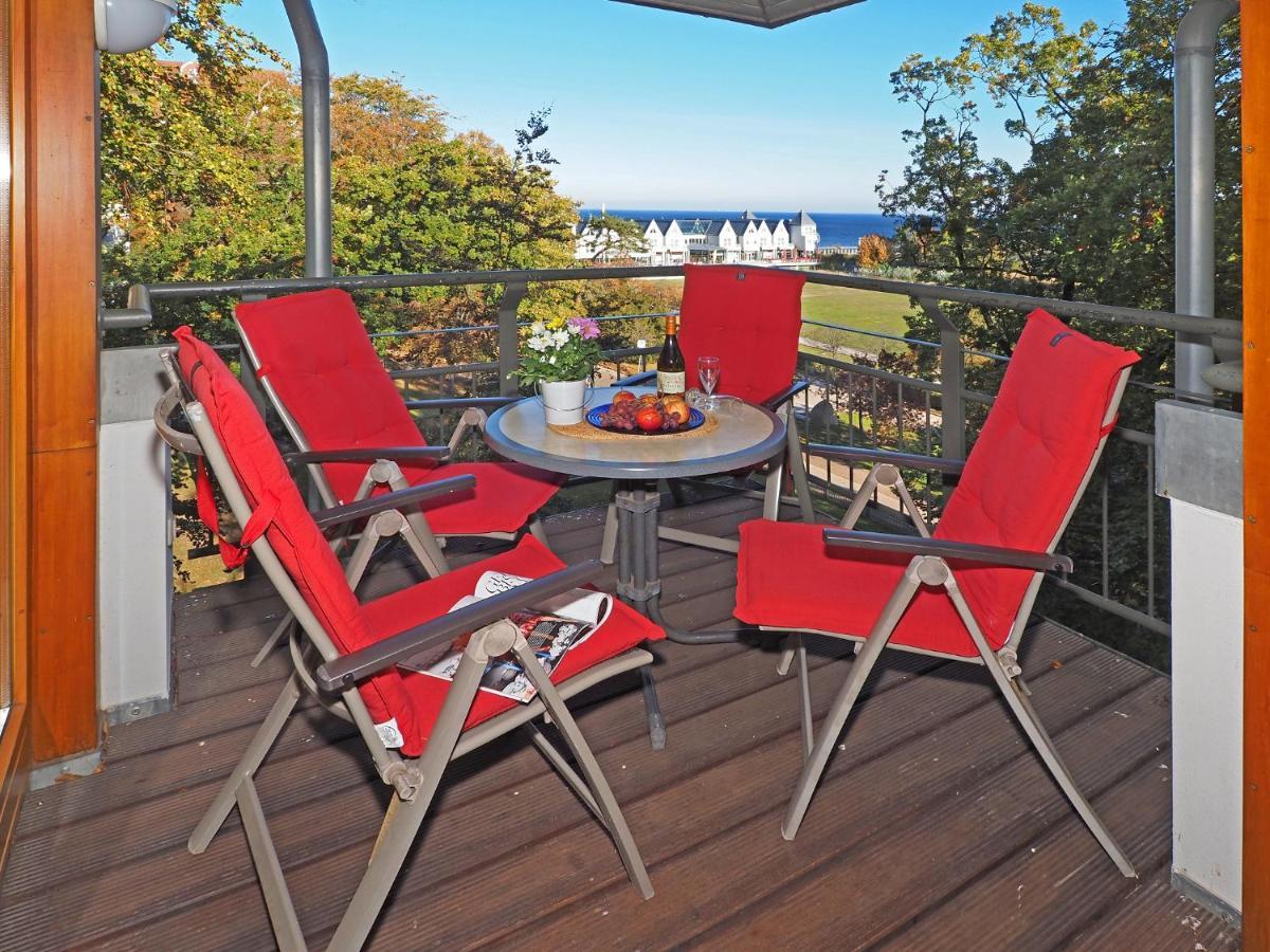 Kaiservillen Heringsdorf - Ferienwohnung Mit 1 Schlafzimmer Und Balkon D232 Kültér fotó